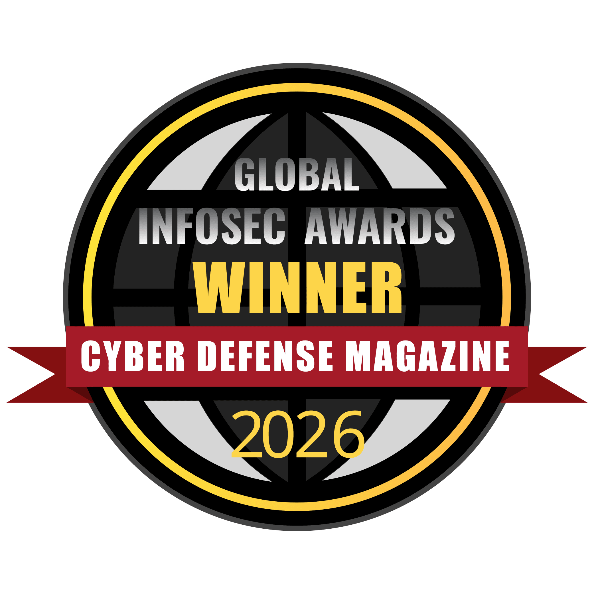 Logo for the 2026 Global Infosec Awards